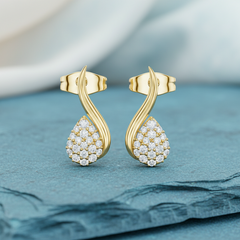 Diamond Teardrop Twist