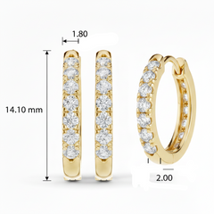 Classic Single Row Diamond