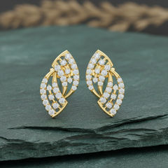 Sculpted Leaf Diamond Nature-Inspired Setting