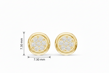 Load image into Gallery viewer, Round Diamond Cluster