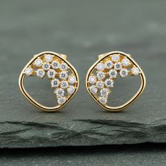 Diamond Waterfall Cluster Cascading Wave Design