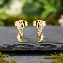 Load image into Gallery viewer, Modern Curved Sculpted Arc Diamond