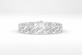 Diamond Wrist Showpiece Fortified Clasp Precision Setting
