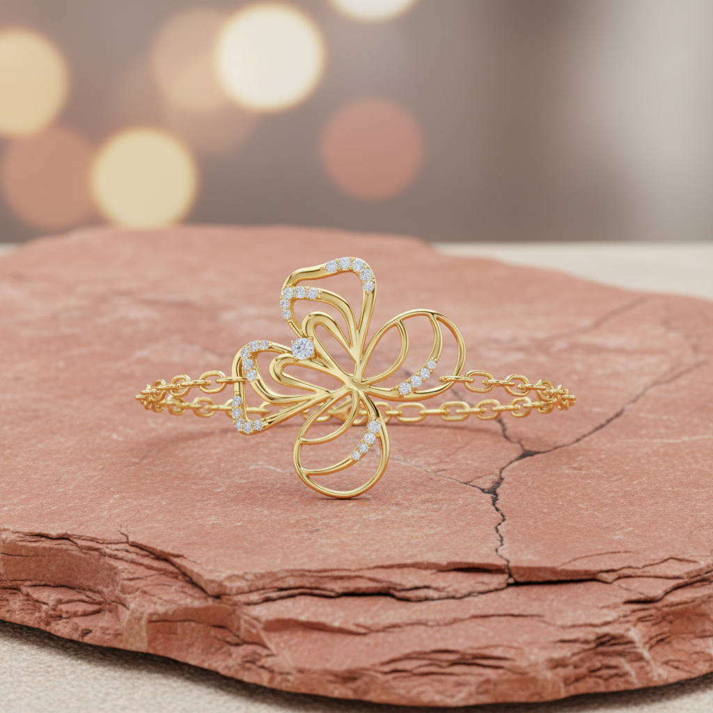 Flower Garden of Light Charm Diamond