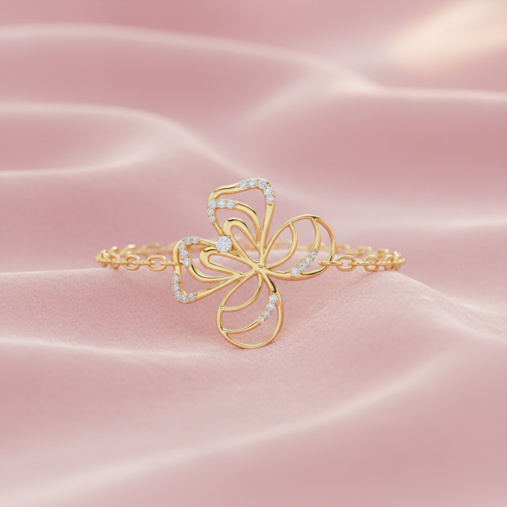 Flower Garden of Light Charm Diamond