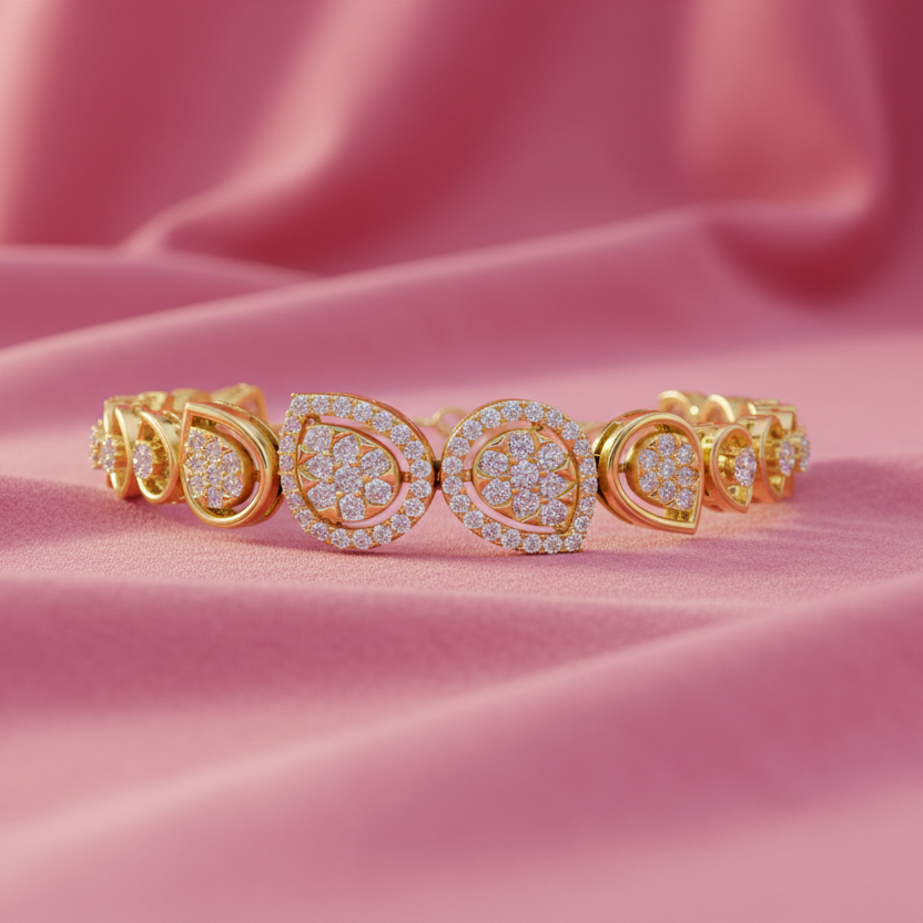 Dextera Collection Mixed-Link Structured Diamond