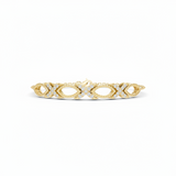 Gilded XO Sparkling Embrace Diamond