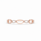 Open Link Design Mix Shapes Linear Diamond
