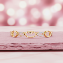 Load image into Gallery viewer, Open Link Design Mix Shapes Linear Diamond