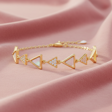Load image into Gallery viewer, Triangle Angular Link Constellation Diamond