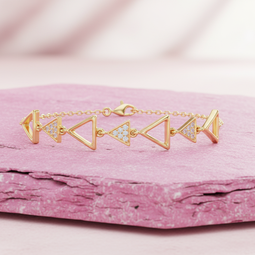 Triangle Angular Link Constellation Diamond