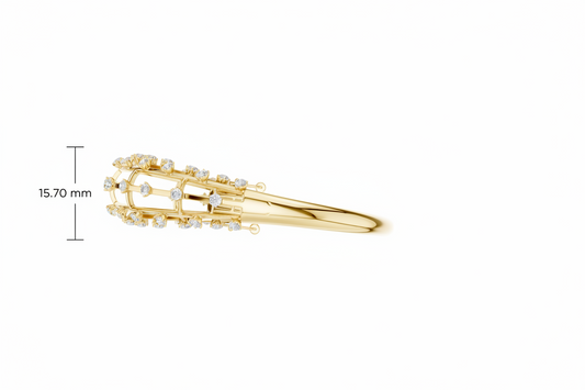 Swarovski Constella Crystalline Lace Radiance Diamond