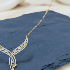 Ornate Linear Fusion Center Piece Diamond