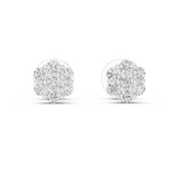 Seven Stone Flower Shape Diamond