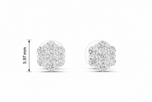 Load image into Gallery viewer, Seven Stone Flower Shape Diamond