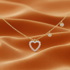 Heart Charm Diamond Celestial