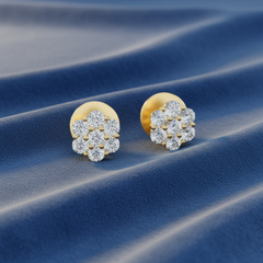 Seven Stone Flower Shape Diamond