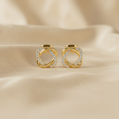 Infinity Inner Twist Gold And Diamond