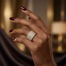 Load image into Gallery viewer, Five-Row Natural Diamond