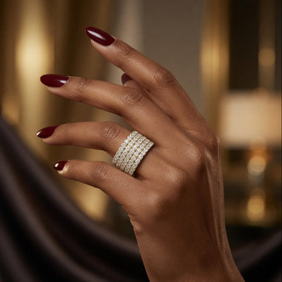 Five-Row Natural Diamond