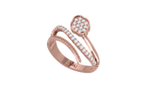 Asymmetric Clover-Cluster Triple-Texture