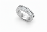 Continuous Radiant Brilliant Encrusted Dense Coverage Eternity