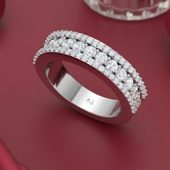 Continuous Radiant Brilliant Encrusted Dense Coverage Eternity
