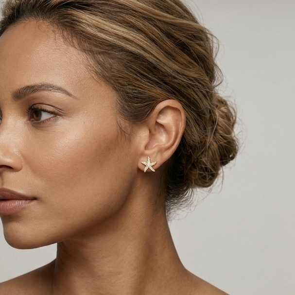 Ocean Star Diamond Stud