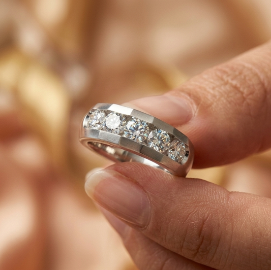 Seven Stone One Half Carat Diamond