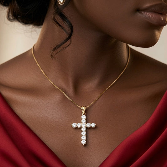 Classic Round Station Cross Elegance