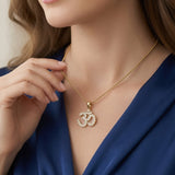 The Omkara Diamond Pendant