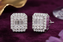 Load image into Gallery viewer, Baguette Illusion Diamond Opulence