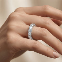 Load image into Gallery viewer, Prong Brilliant Diamond Half-Eternity