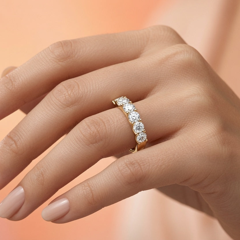 Round Moissanite